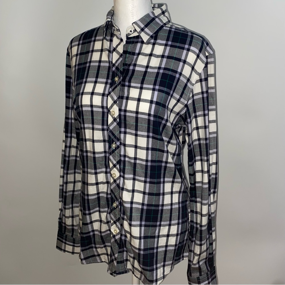 Banana Republic Plaid Button Up Shirt